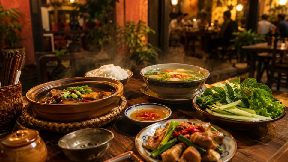 Quầy pha chế buổi sáng